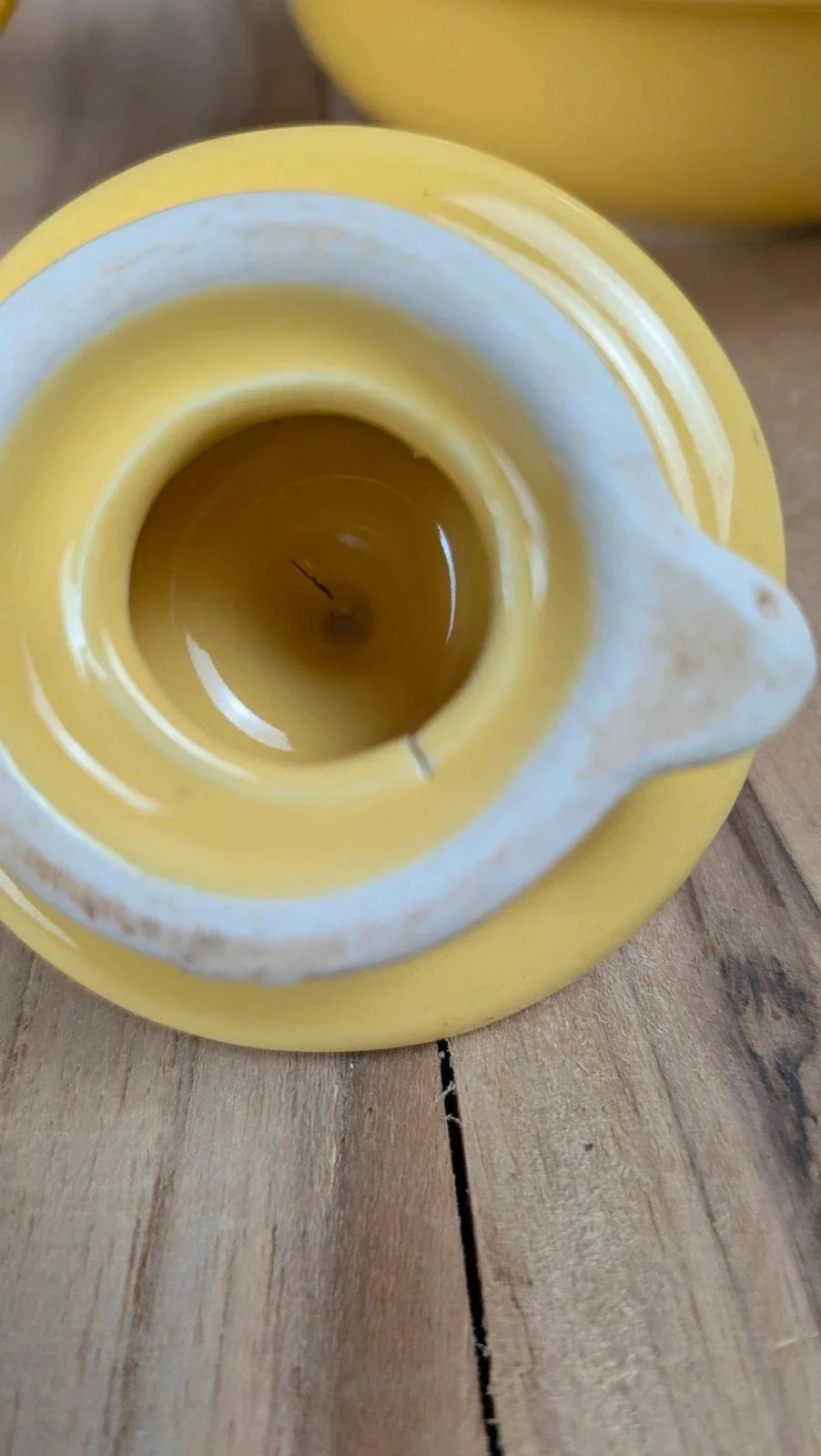 Ensemble Lipton vintage théière tasse empilable jaune – photo 8